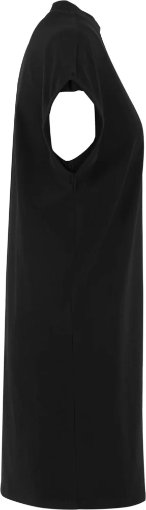 T-Shirt Kleid mit Stehkragen