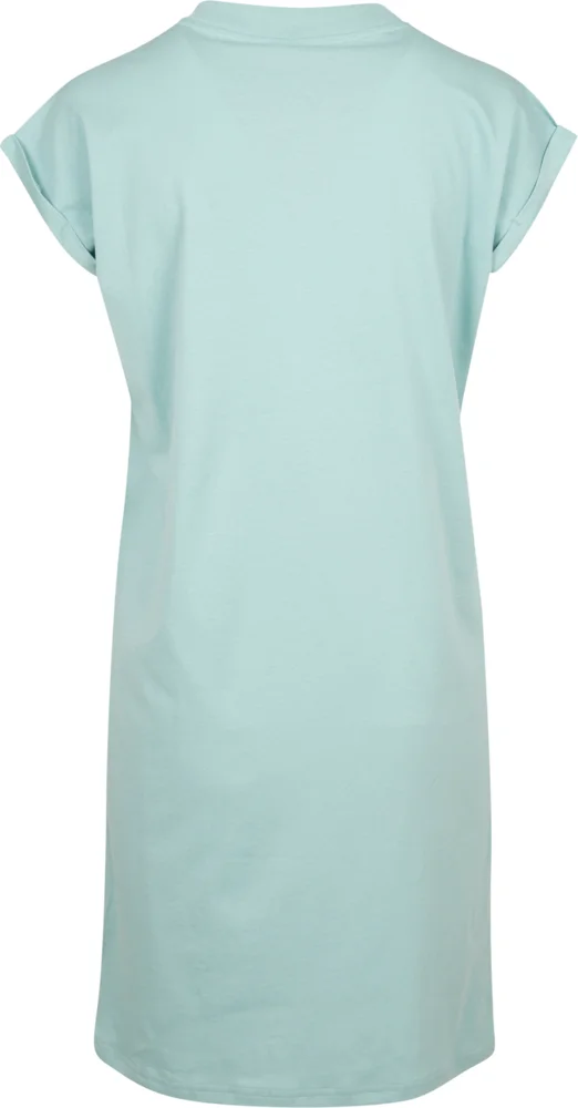 T-shirt Dress with stand-up collar