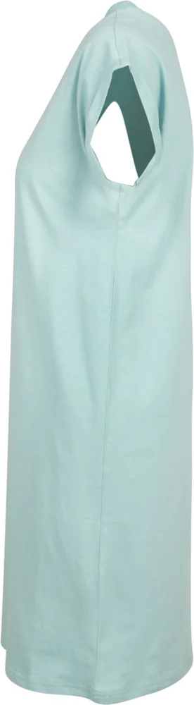 T-shirt Dress with stand-up collar