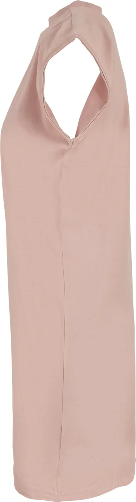 T-shirt Dress with stand-up collar