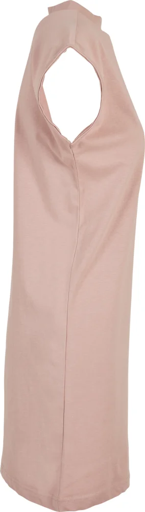 T-shirt Dress with stand-up collar