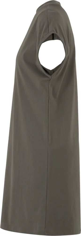T-Shirt Kleid mit Stehkragen