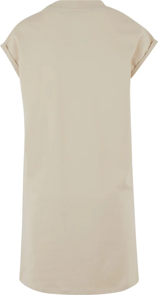 T-Shirt Kleid mit Stehkragen