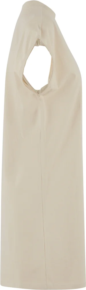 T-Shirt Kleid mit Stehkragen