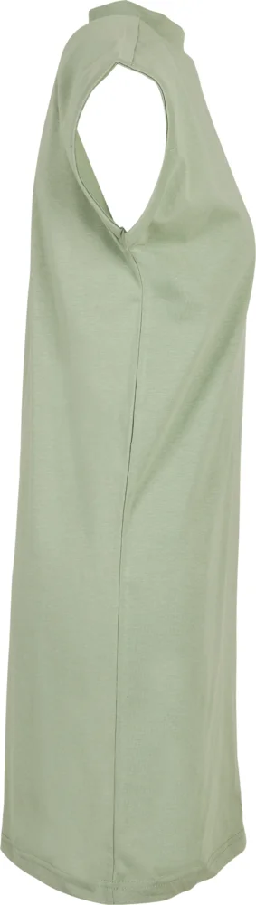 T-shirt Dress with stand-up collar
