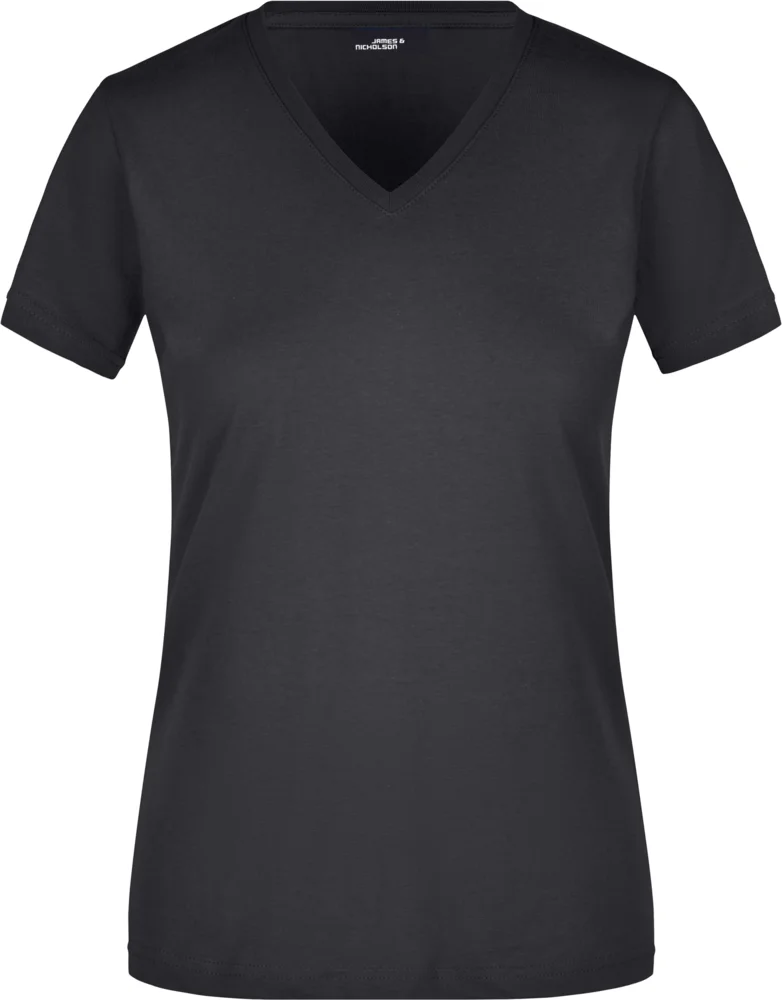 Ladies' Tailored V-Neck T-Shirt