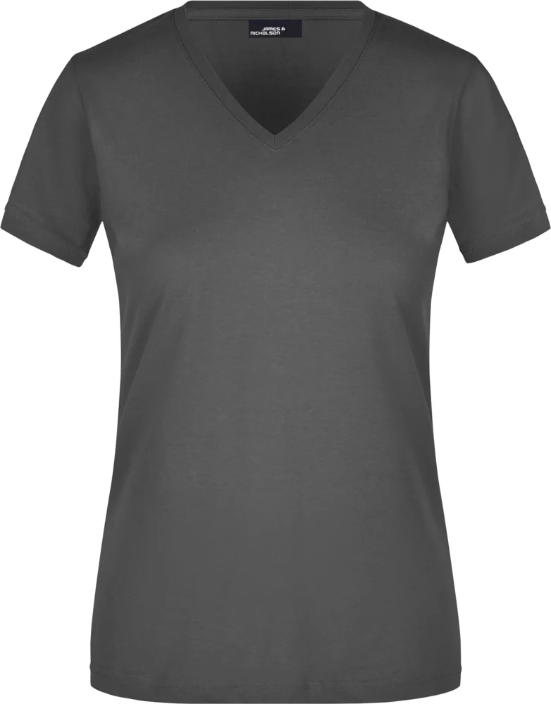 Ladies' Tailored V-Neck T-Shirt
