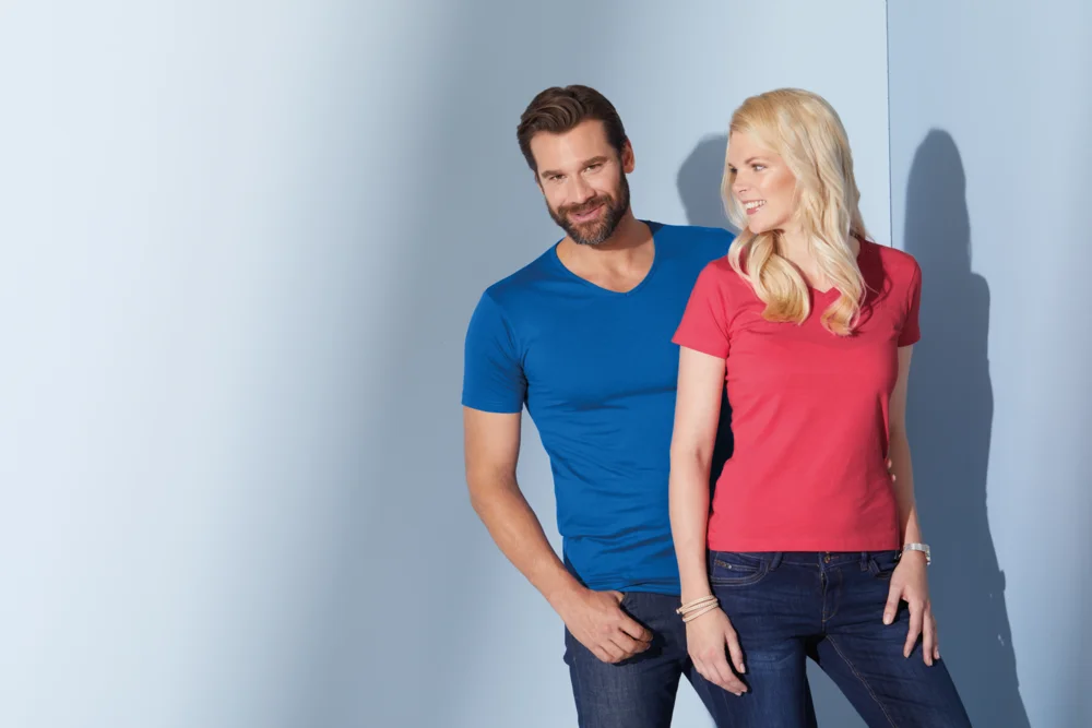 Ladies' Tailored V-Neck T-Shirt