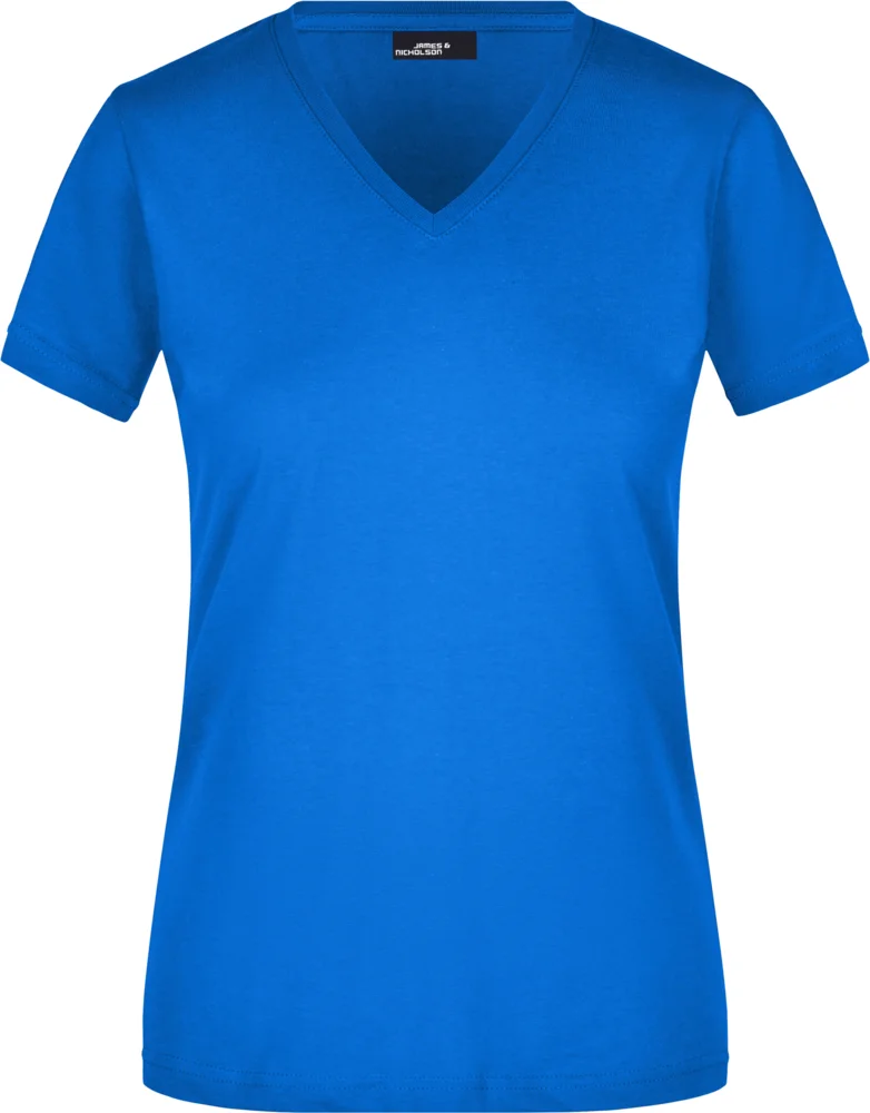 Ladies' Tailored V-Neck T-Shirt