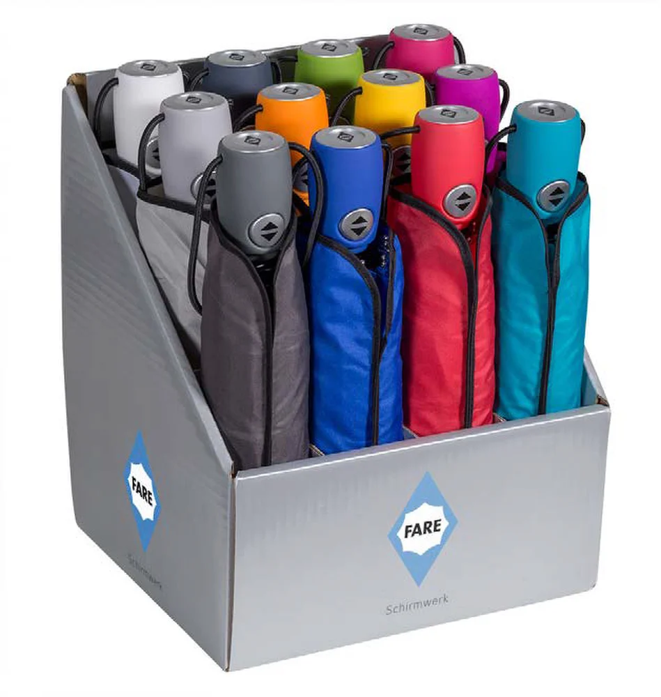 Taschenschirm Display 12
