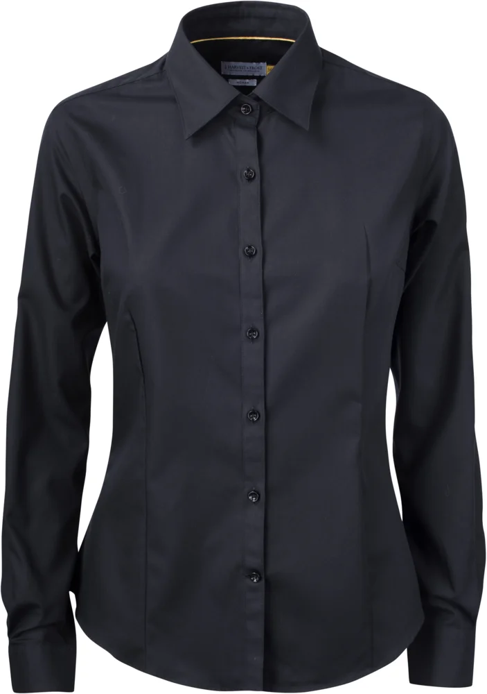 Twill Bluse langarm