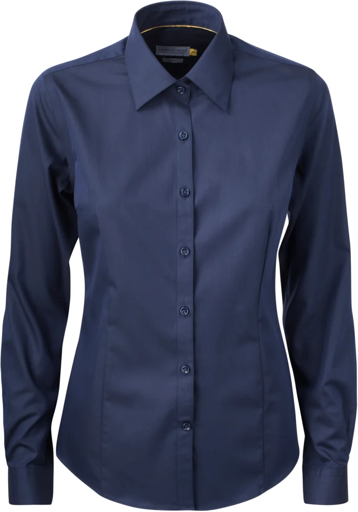 Twill Bluse langarm