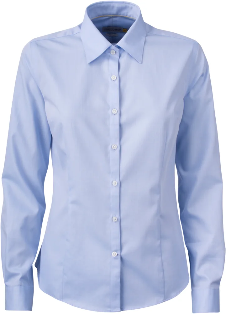 Twill Bluse langarm