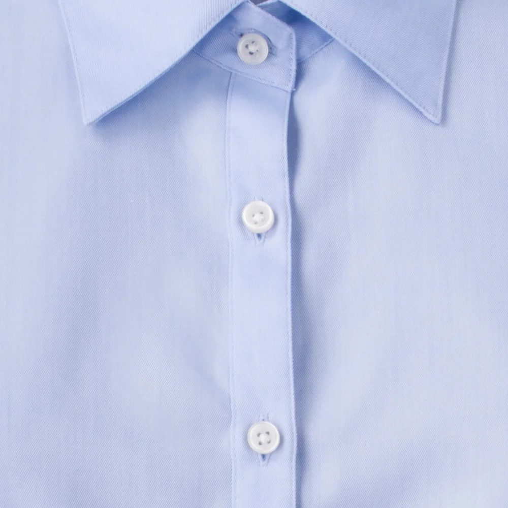 Twill Bluse langarm