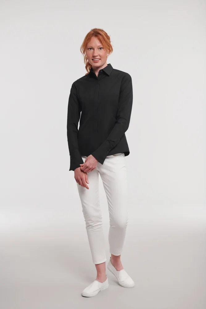 Ultimate Stretch Bluse langarm