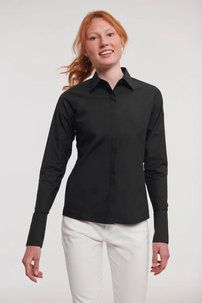 Ultimate Stretch Bluse langarm