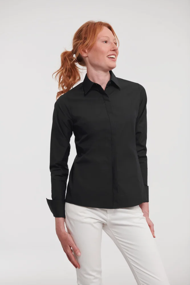 Ultimate Stretch Bluse langarm