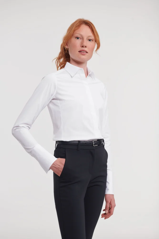 Ultimate Stretch Bluse langarm