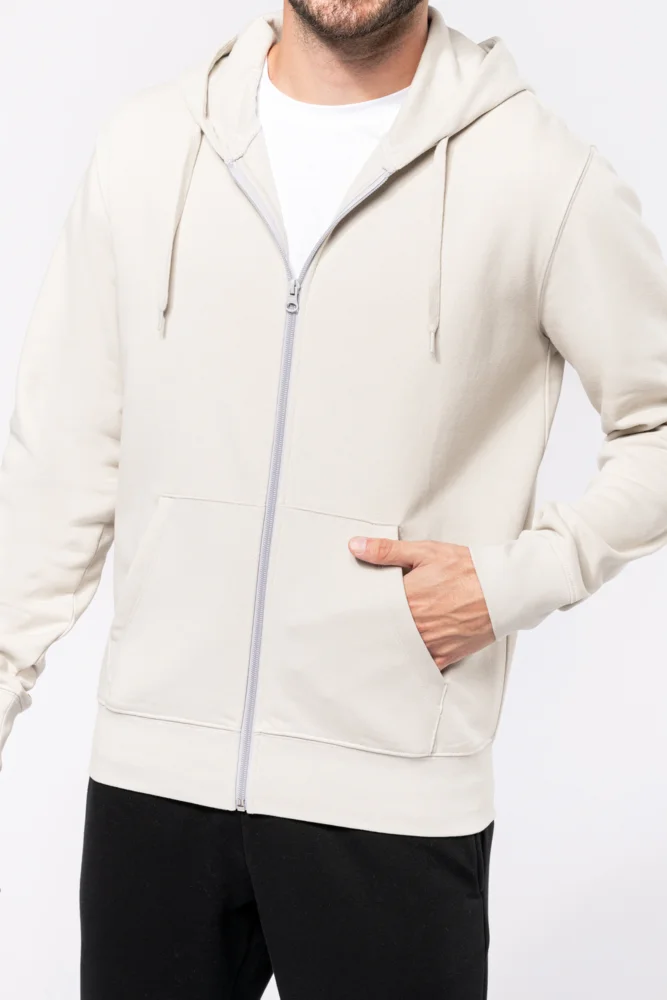 Umweltfreundliche Kapuzen Sweatjacke