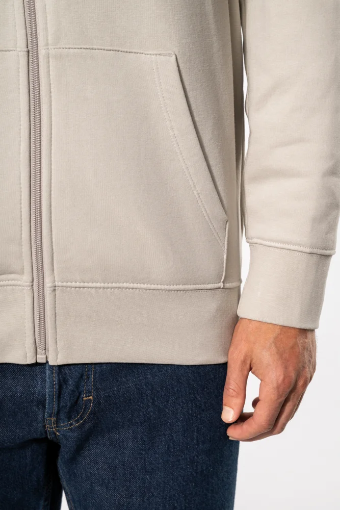 Umweltfreundliche Kapuzen Sweatjacke