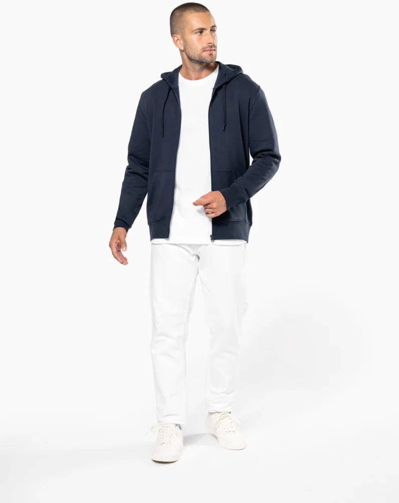 Umweltfreundliche Kapuzen Sweatjacke