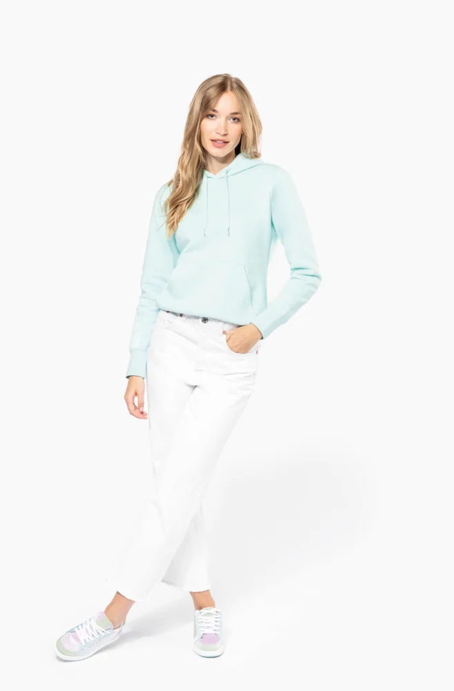 Umweltfreundlicher Damen Kapuzen Sweater