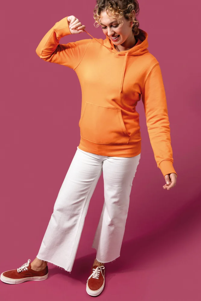 Umweltfreundlicher Damen Kapuzen Sweater