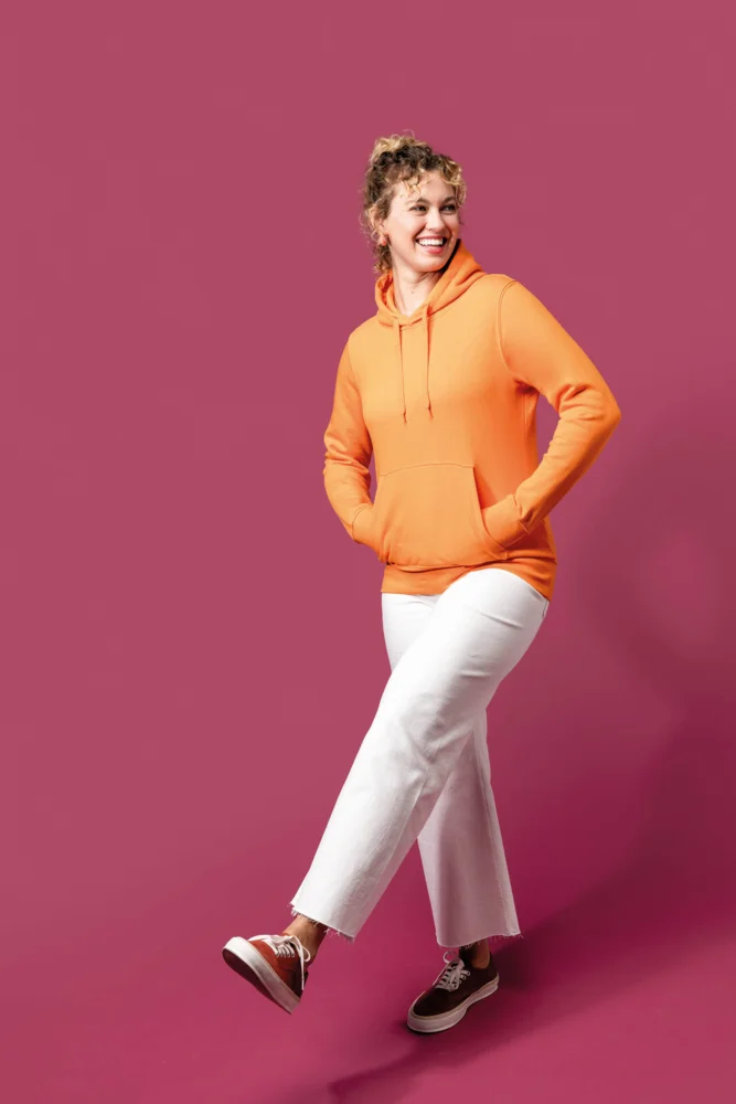 Umweltfreundlicher Damen Kapuzen Sweater