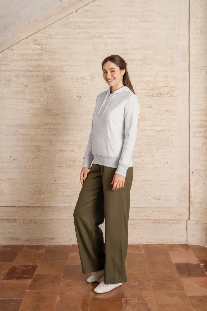 Umweltfreundlicher Damen Kapuzen Sweater