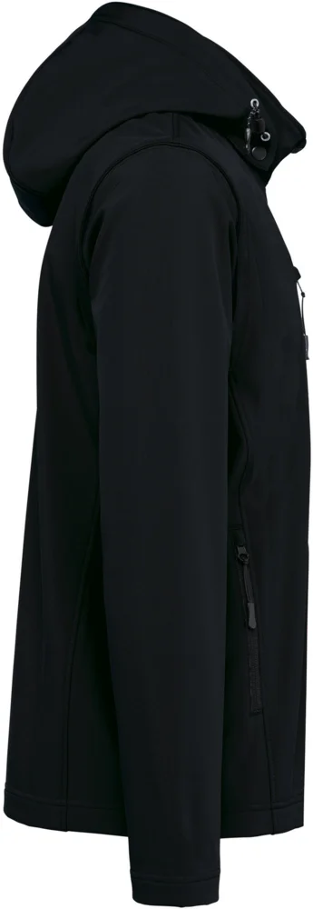 Unisex 3 -layer hooded softshell jacket