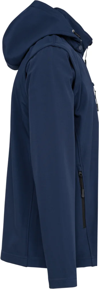 Unisex 3 -layer hooded softshell jacket