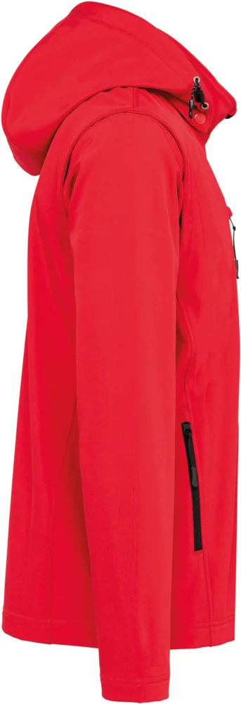 Unisex 3 -layer hooded softshell jacket