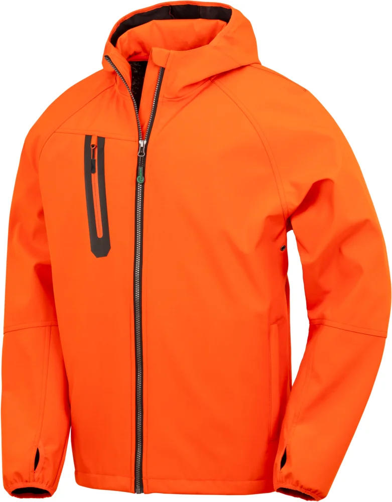 Unisex 3 -layer hooded softshell jacket