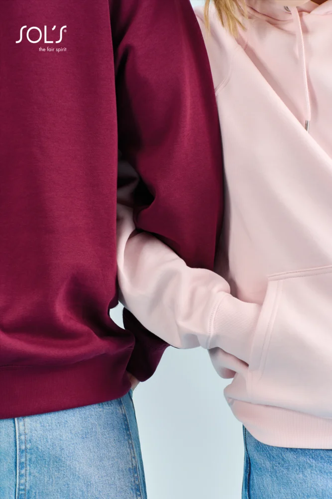 Unisex Bio Raglan Kapuzen Sweater