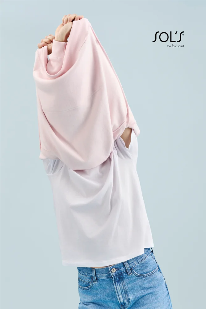 Unisex Bio Raglan Kapuzen Sweater