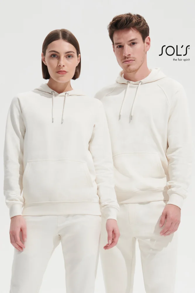 Unisex Bio Raglan Kapuzen Sweater
