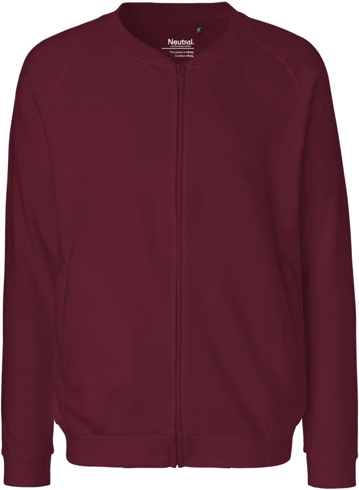 Unisex Bio Sweatjacke