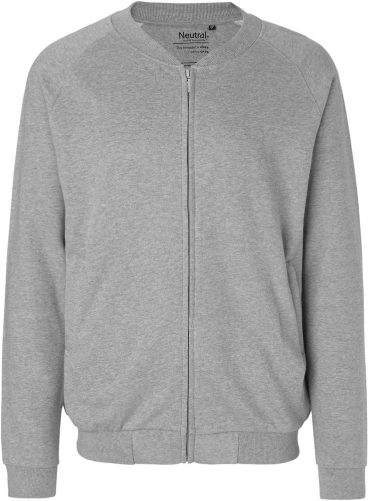 Unisex Bio Sweatjacke