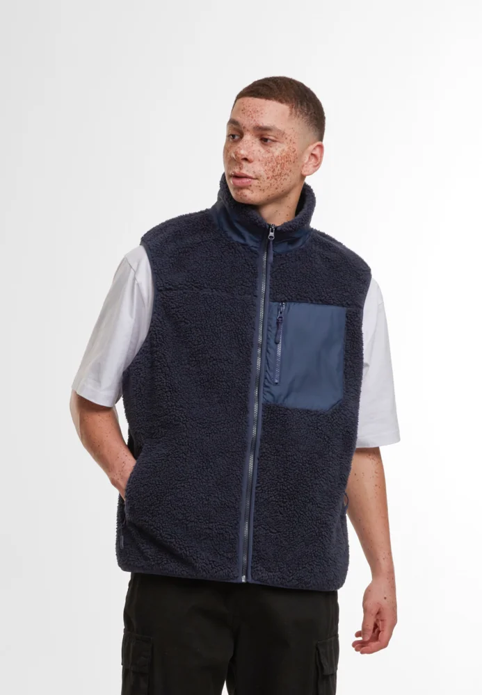 Unisex Fleece Bodywarmer "Bonded Sherpa"
