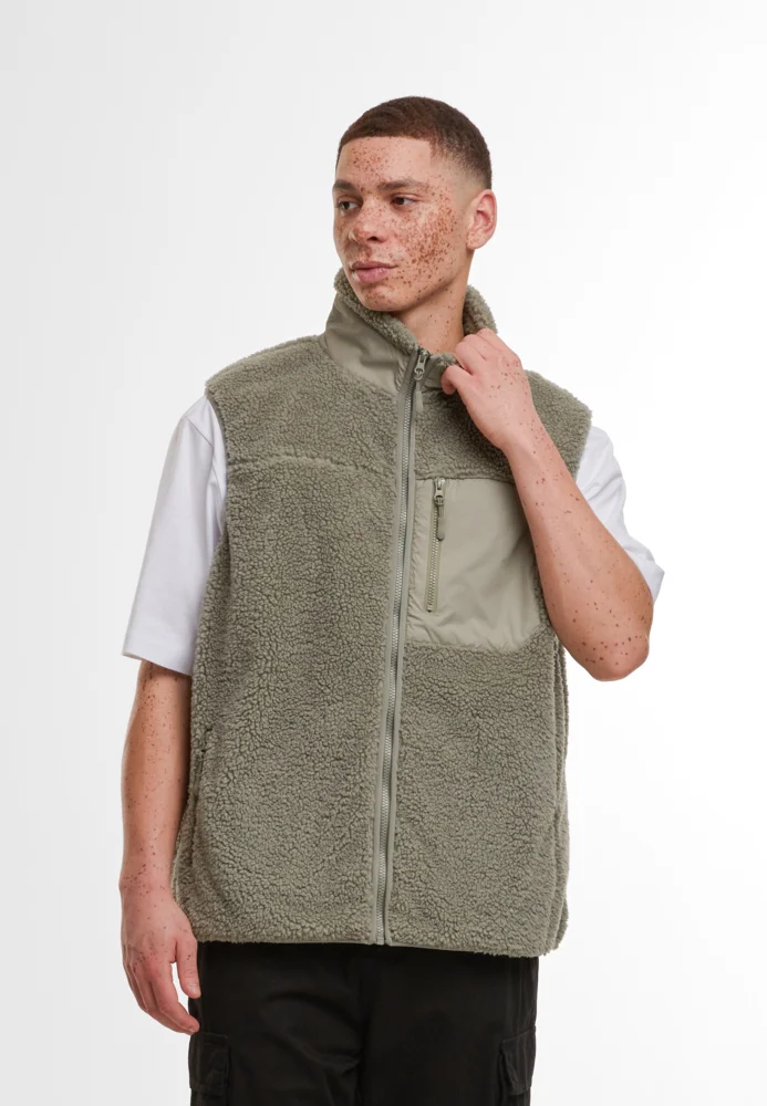 Unisex Fleece Bodywarmer "Bonded Sherpa"