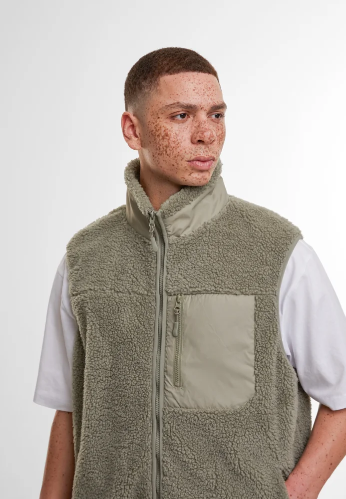 Unisex Fleece Bodywarmer "Bonded Sherpa"
