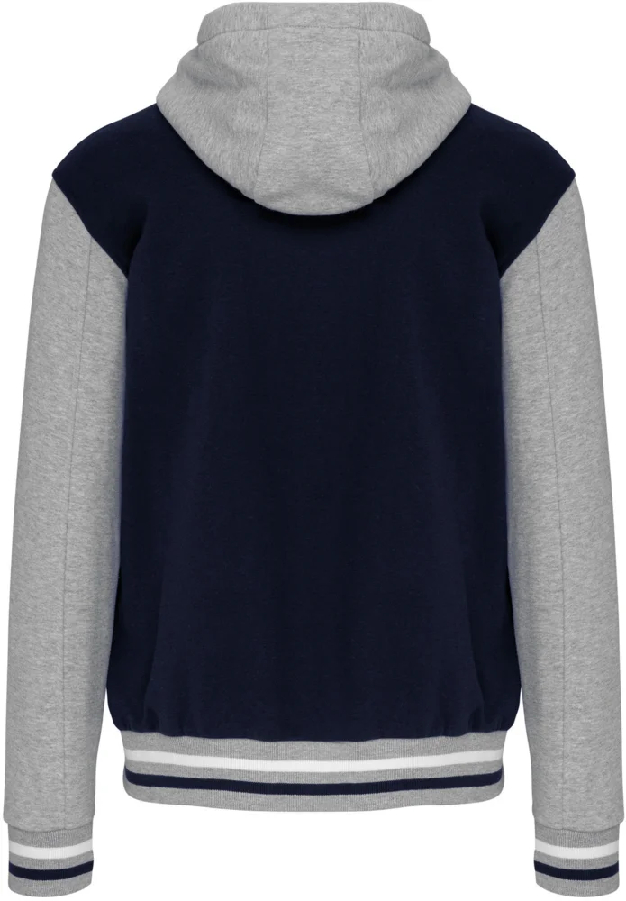 Unisex Kapuzen College Jacke "Teddy"