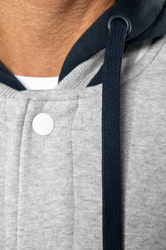Unisex Kapuzen College Jacke "Teddy"