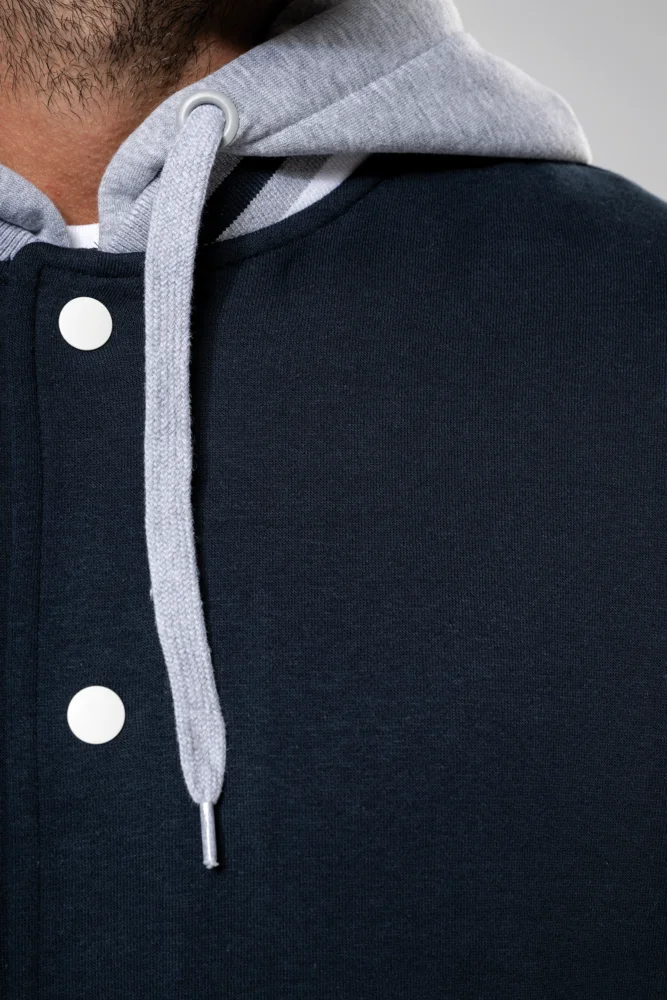 Unisex Kapuzen College Jacke "Teddy"