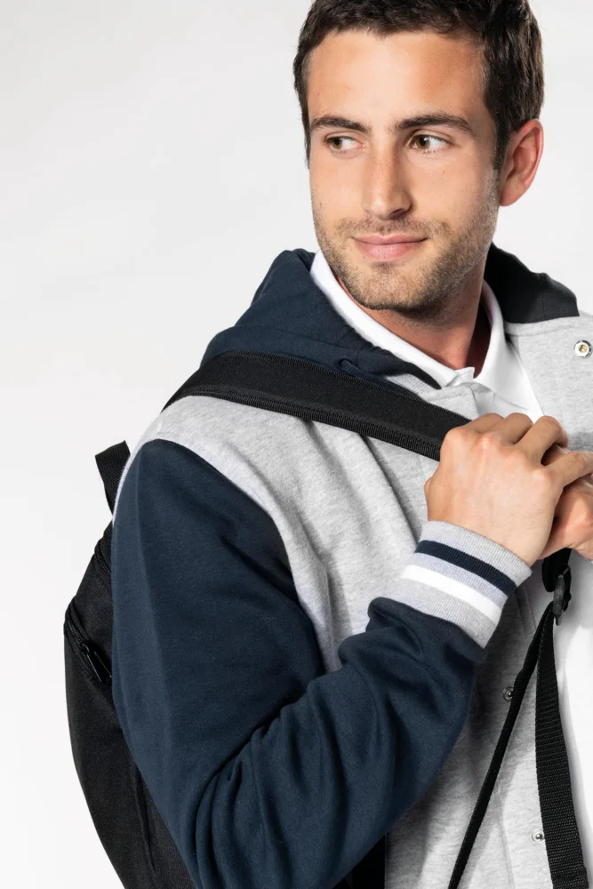 Unisex Kapuzen College Jacke "Teddy"
