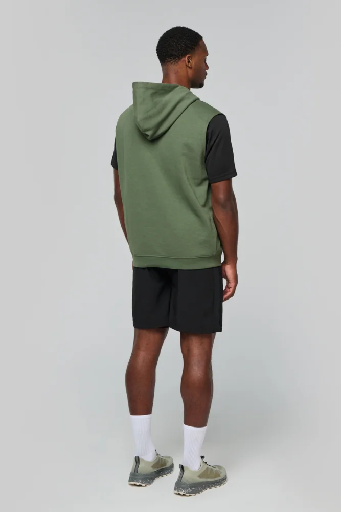Unisex Kapuzen Sweater ärmellos