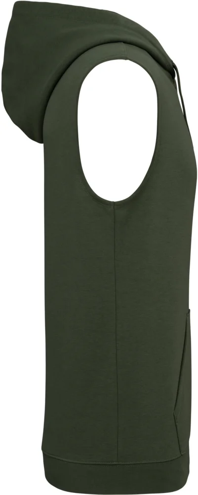 Unisex Kapuzen Sweater ärmellos