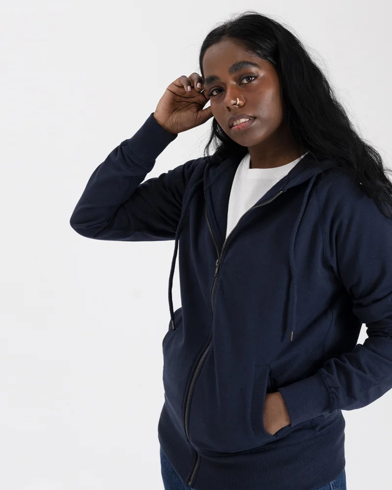 Unisex Kapuzen Sweatjacke