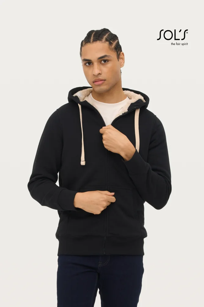 Unisex Kapuzen Sweatjacke