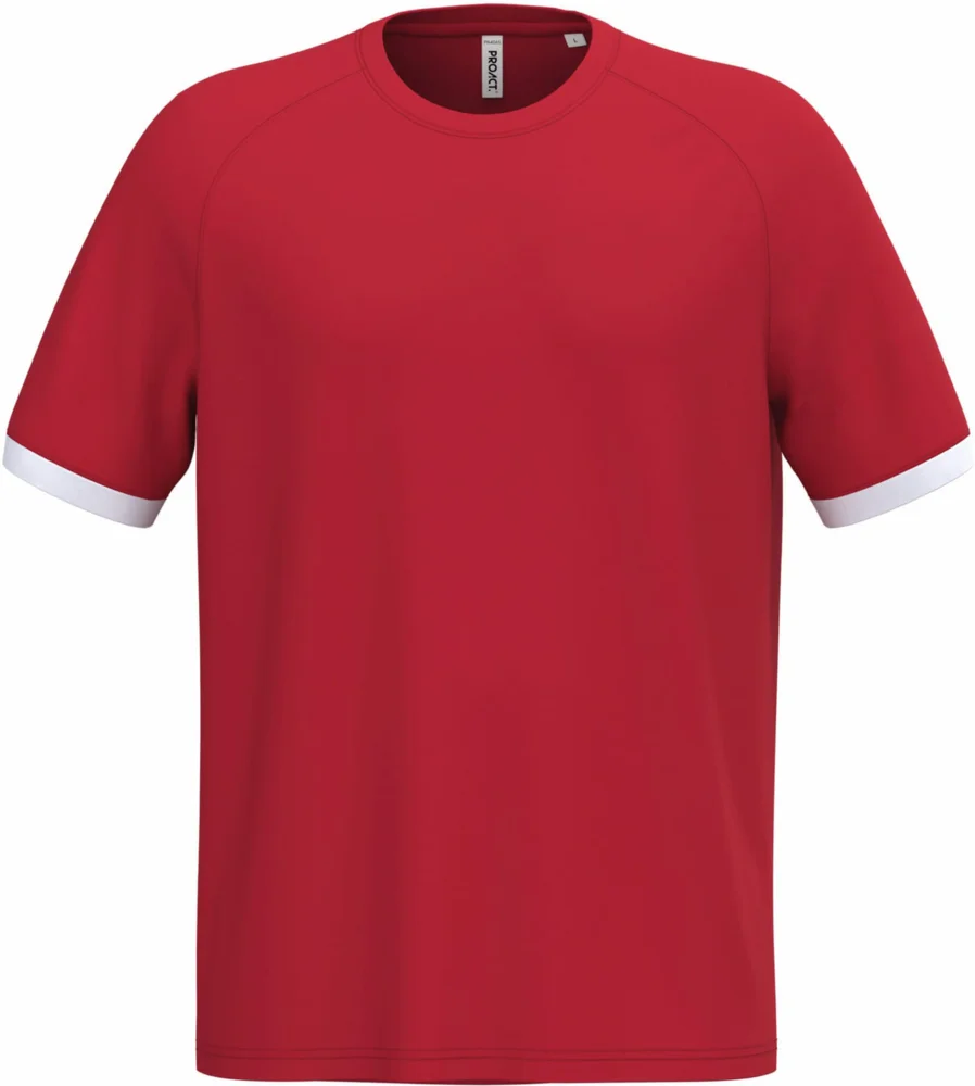 Unisex Kontrast Sport Shirt